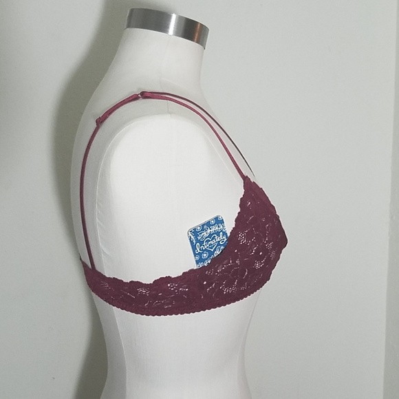 🆕 Free People Front Strap Triangle Bralette - Picture 6 of 8